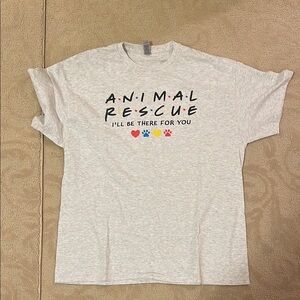 Gildan Gray Animal Rescue Tee - Short Sleeve